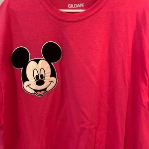 Custom mickey mouse tee